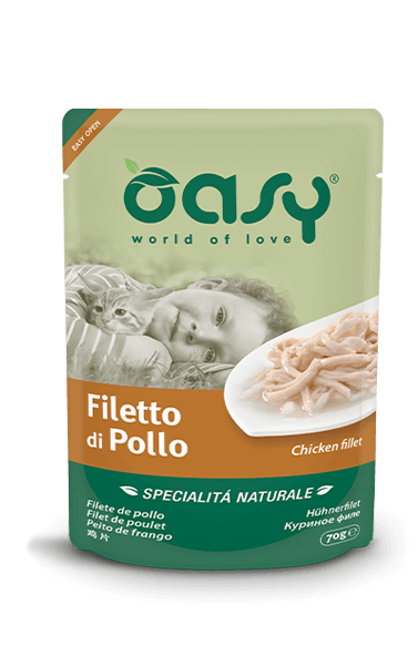 Oasy Specialità Naturale Filetto di Pollo 70gr Oasy Specialità Naturale Filetto di Pollo 70gr